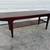 Mid Century Modern Teak Coffee Table with Slatted Shelf 1960s 13 thumbnail