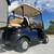 Sharp! Blue club car 48V golf cart. Street legal. Rear seat. Lights! 8 thumbnail