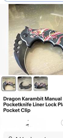 Dragon folder krambit 1