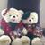 BRAND NEW ! Xmas Christmas Snowflake TEDDY BEAR Boy and Girl E.U.C 1 thumbnail