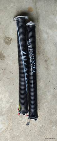 Two new garage torsion springs 207 X2 x23 1