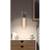 Essence 7.5-Watt 1 Light Chrome Modern Integrated LED Mini Pendant Lig 6 thumbnail