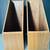 CB2 Walnut Wood Desktop Magazine File Organizers (Set of 2) 1 thumbnail