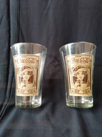 2 COCA COLA GLASSES 1