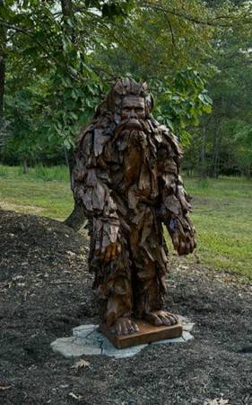 Teakwood BigFoot Statues -Large 1
