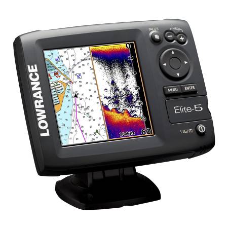 Lawrence Elite-5 Sonar/GPS 1