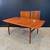 Restored Danish Modern teak expanding surfboard dining table 1 thumbnail
