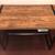 47” Brown/Black Computer Desk Wood/Steel with Under-Desk Keyboard Tray 11 thumbnail