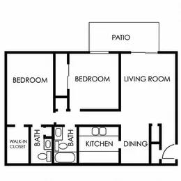 $1,011 / 2br - 970ft2 - Tara Heights Apartments 2 Bed 1.5 Bath | 970 sqft (Papillion)63968760498690121