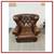 Restoration Hardware Churchill Leather Reclining Club Chair 3 thumbnail