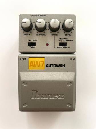 IBANEZ AW7 AUTOWAH Guitar Pedal - clothing & accessories - by