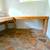 CORNER DESK TABLE Sturdy Solid Wood 8 thumbnail