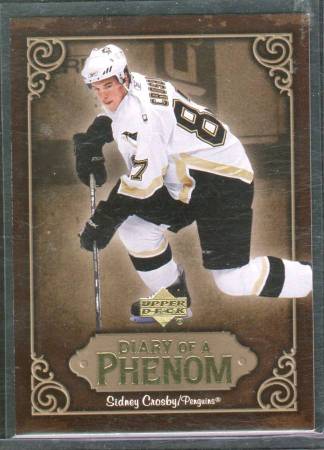 05-06 Upper Deck Sidney Crosby Diary of a Phenom #DP14 Penguins 1