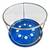 💙 Vintage 1960s Cathrineholm Viking Blue Fondue Set with Box💙 5 thumbnail
