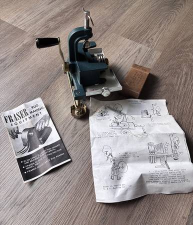 FRASER MODEL 500-1 CLOTH CUTTING MACHINE 1