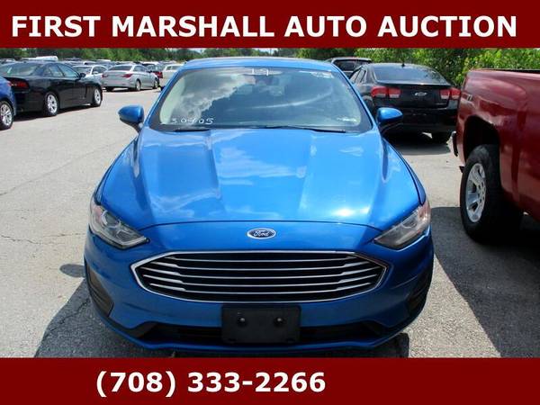 2019 Ford Fusion -Auction Pricing - $3,300 (+ First Marshall Auto Auction)63616817337731122