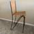 Vintage Rattan Iron Barstool Bar Stool 8 thumbnail