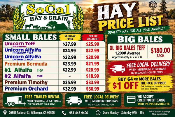 Hay prices 1