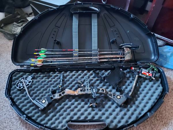 2 Compound Bows with Arrows 1