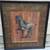 Vintage 1950's Original Batik Artwork Horse Wood/Burlap Frame 26x22" 1 thumbnail