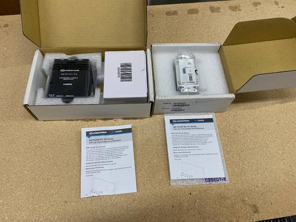 Crestron HD-RX-201-C-E and HD-TX-301-C-E 1