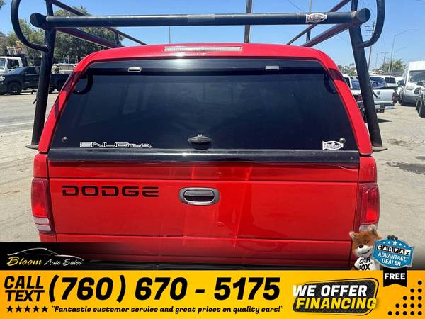 2001 Dodge Dakota Base 2dr 2 dr 2-dr Cabina Estándar SB PRECIO AJUSTADO PARA VENDER! - $9,990 (Bloom Auto Sales)63624812744065123