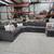 Havertys gray Sectional With Chase 🚛 FAST SAME DAY DELIVERY! 🚚 5 thumbnail