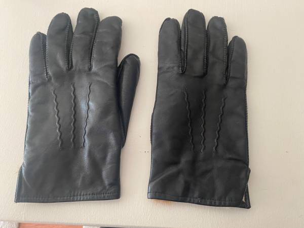 Leather Gloves - Fur Lined 1