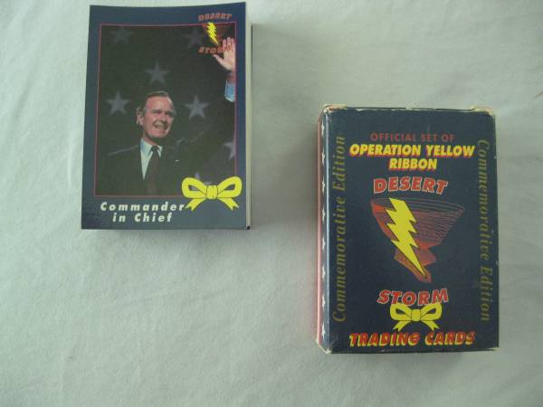 DESERT STORM CARDS 1