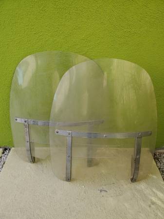 Harley Windshields 2 for Sale Sold Seperately 1