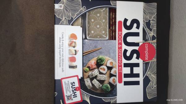 Complete Sushi Book and Serving Kit 1