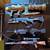 Four G.I. Joe Action Figures,  3 Rifles,  8 Helmets, Accessories 2 thumbnail