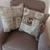 2 pillows made from vintage Persian/oriental rugs 3 thumbnail