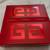 Givenchy Empty Red Luxury Gift Box Designer Packaging 8 x 8 x 2.5 1 thumbnail