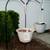 PLANT POT HOLDER Shepards Hooks LOT Metal Lawn Garden Shepard Hook 5 thumbnail