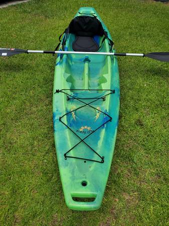 Jackson Kayaks Riviera de 12 pies con asiento y pala - $325 (Homosassa)63438507154051122
