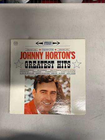 🪕Johnny Horton – Greatest Hits Vinyl Record – $50 (Midtown) 1