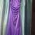 Lady's Formal Evening Gown Lavender Lilac Size 14/15 4 thumbnail