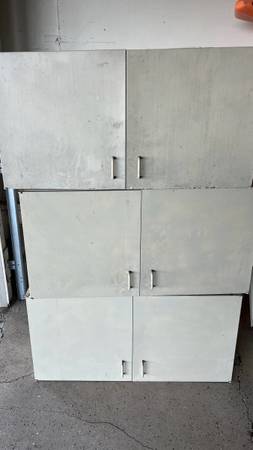 3 Metal Storage Cabinets 1