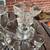Vintage Crystal four light Candelabra holder with prisms 3 thumbnail