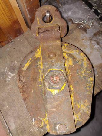 Extra heavy pulley 1