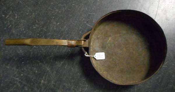 Blacksmith Made Frying Pan Folding Handle 1