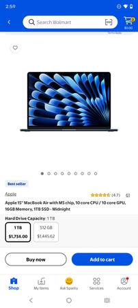 Apple 15inch Macbook Air M5 16GB 1TB silver brand new 1
