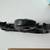 Paperweight Hand-Carved Obsidian Calligraphy Brush Holder Double Fish Design 5 thumbnail