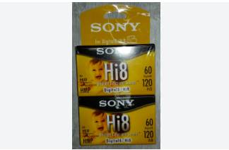 Sony P6120HMPR/2C 2-Pack 120-Minute Hi8 Tape 1