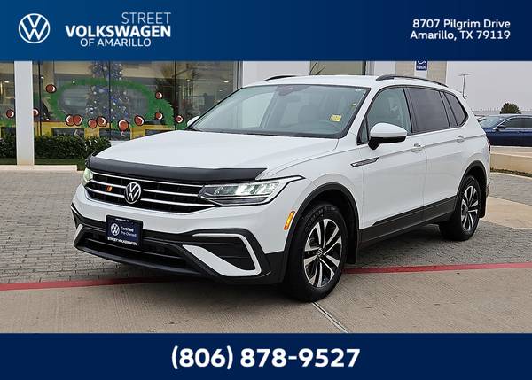 2024 Volkswagen Tiguan 2.0T S Pure White 1