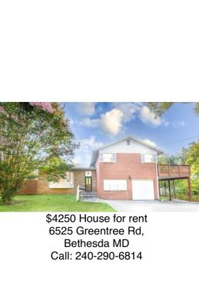Bethesda house for rent 1