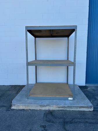 Shelves 4 ft W x 4 ft D Heavy Duty Boltless Storage Supply Stock Racks 1