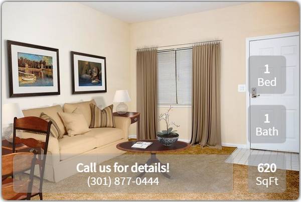 $1,450 / 1br - 620ft2 - Affordable living! 1 Bed / 1 Bath floorplan that fits your budget (Clinton - Just minutes from shopping)64040025736193120