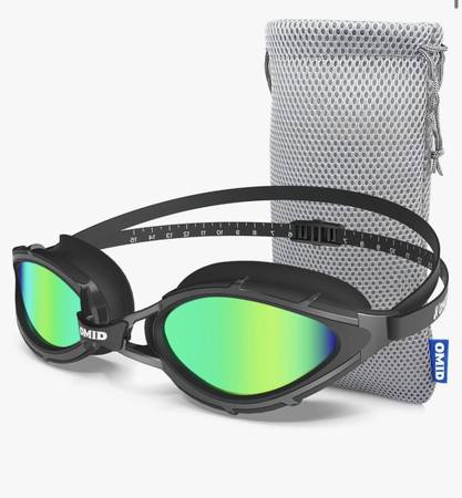 OMID Swim Goggles P1, Polarized Swimming Goggles, Anti-Fog for all age 1